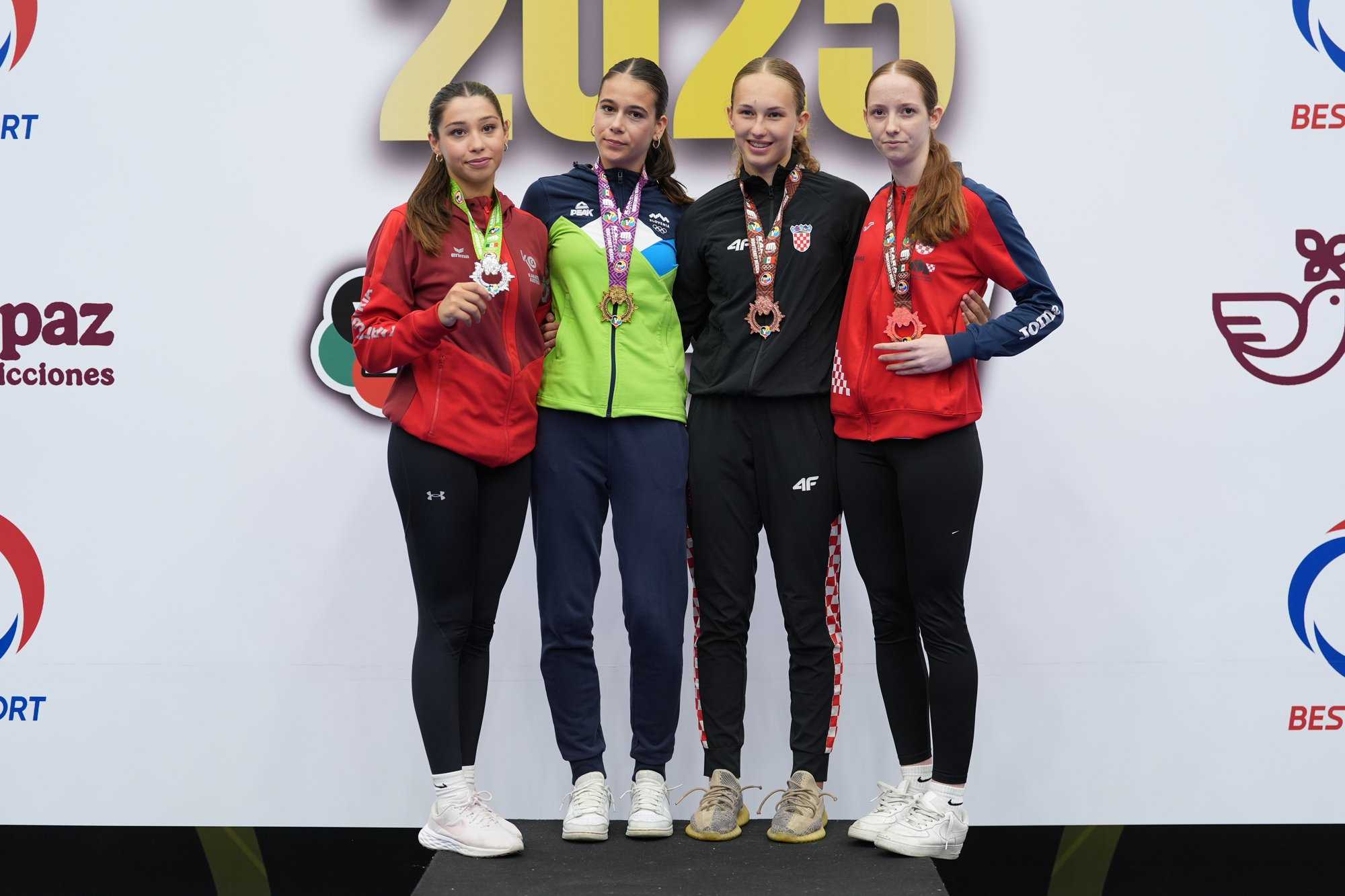 Lia Krvina – mladinske svetovne lige